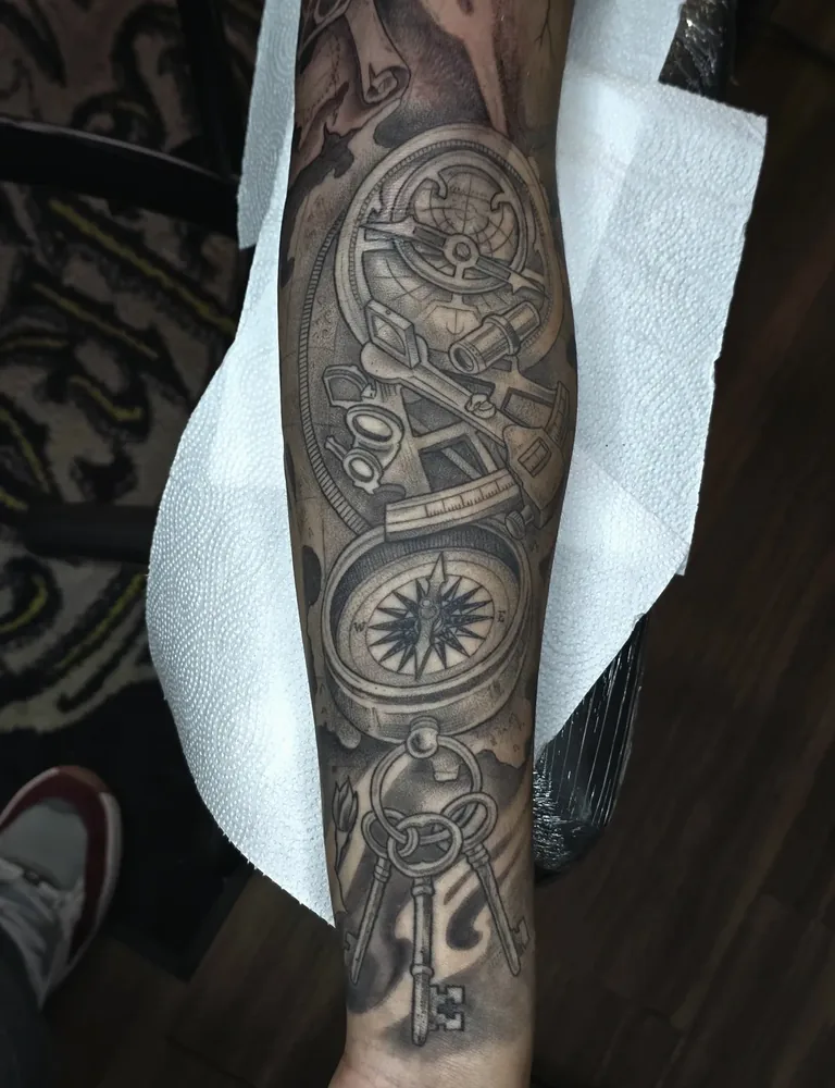 Tatuaje de estilo realismo