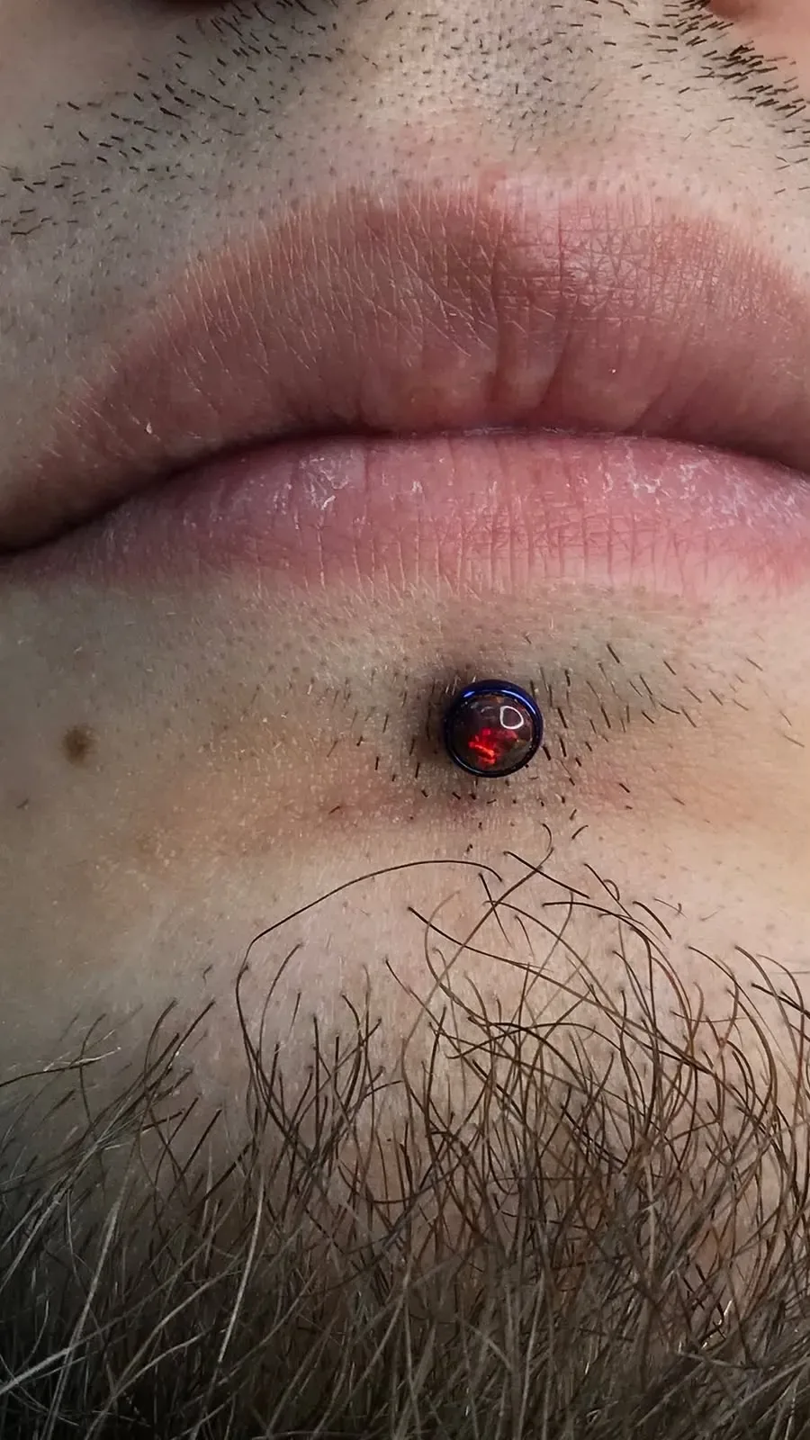 Piercing de labio