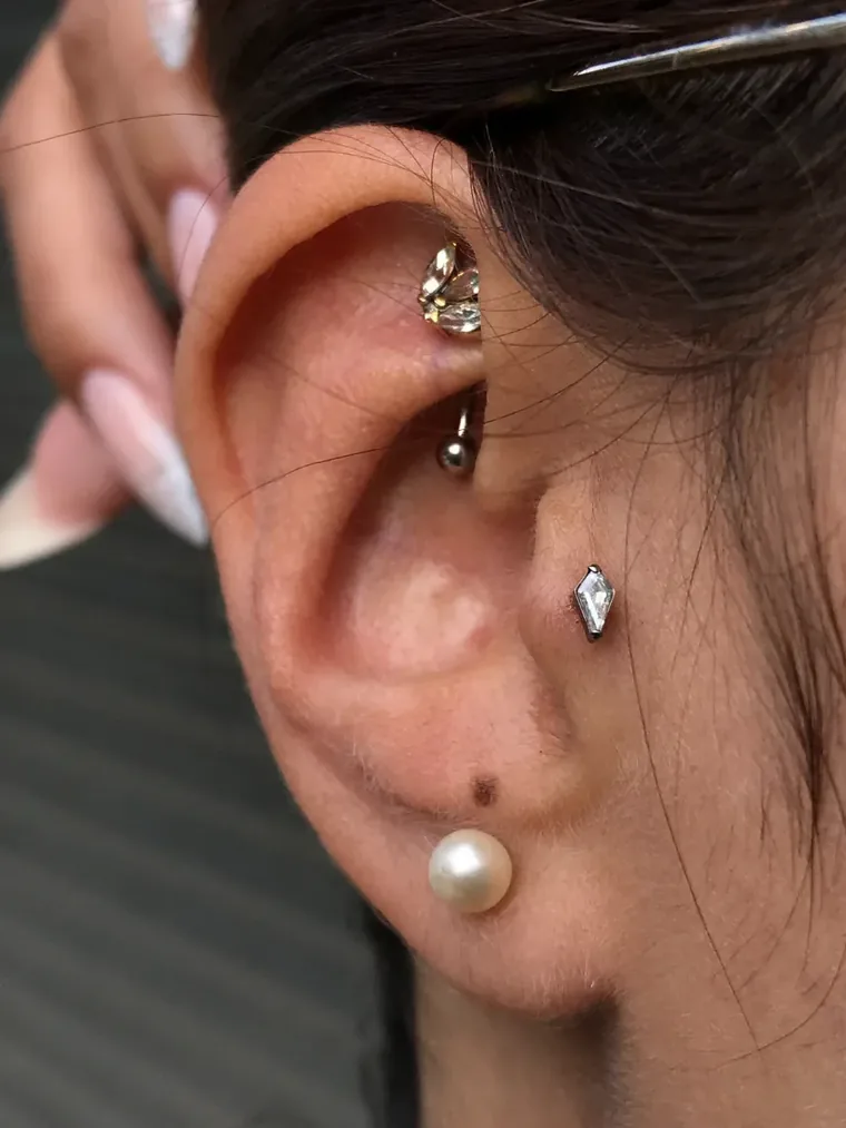 Piercing de oreja