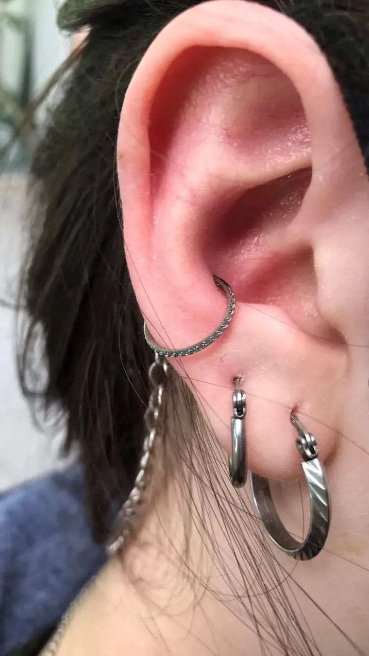 Piercing de oreja