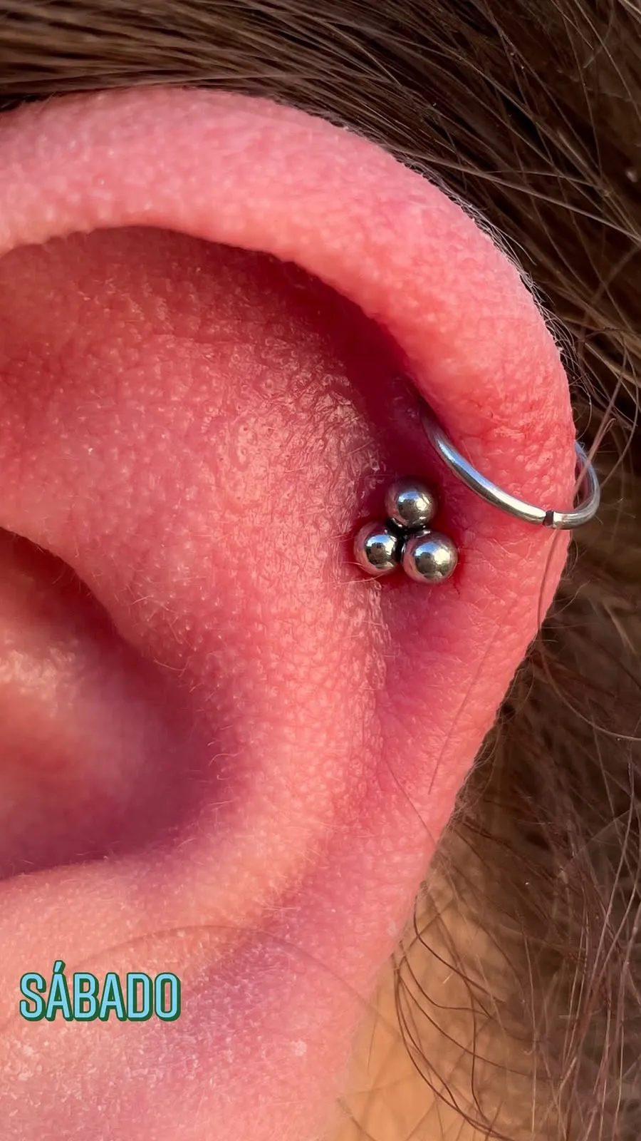 Piercing de oreja