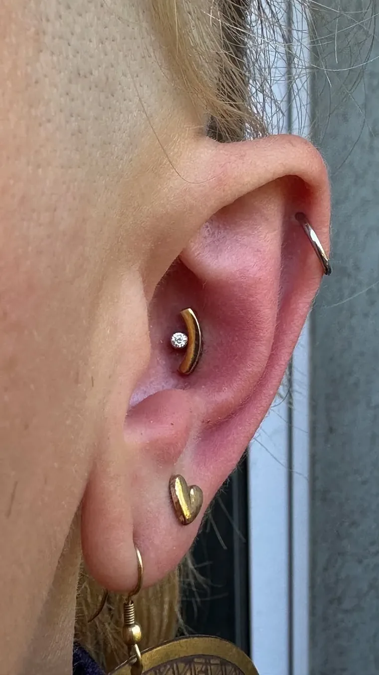 Piercing de oreja