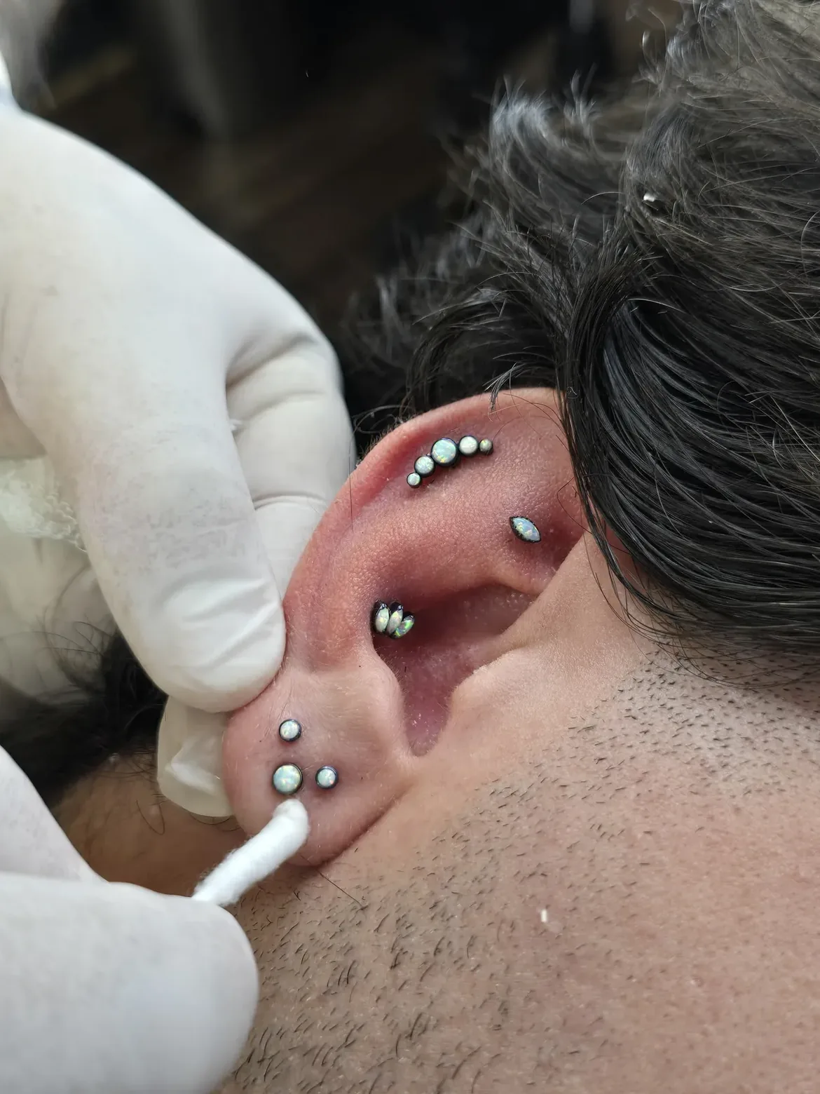 Piercing de oreja