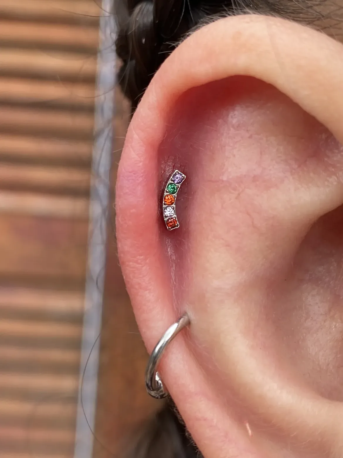 Piercing de oreja