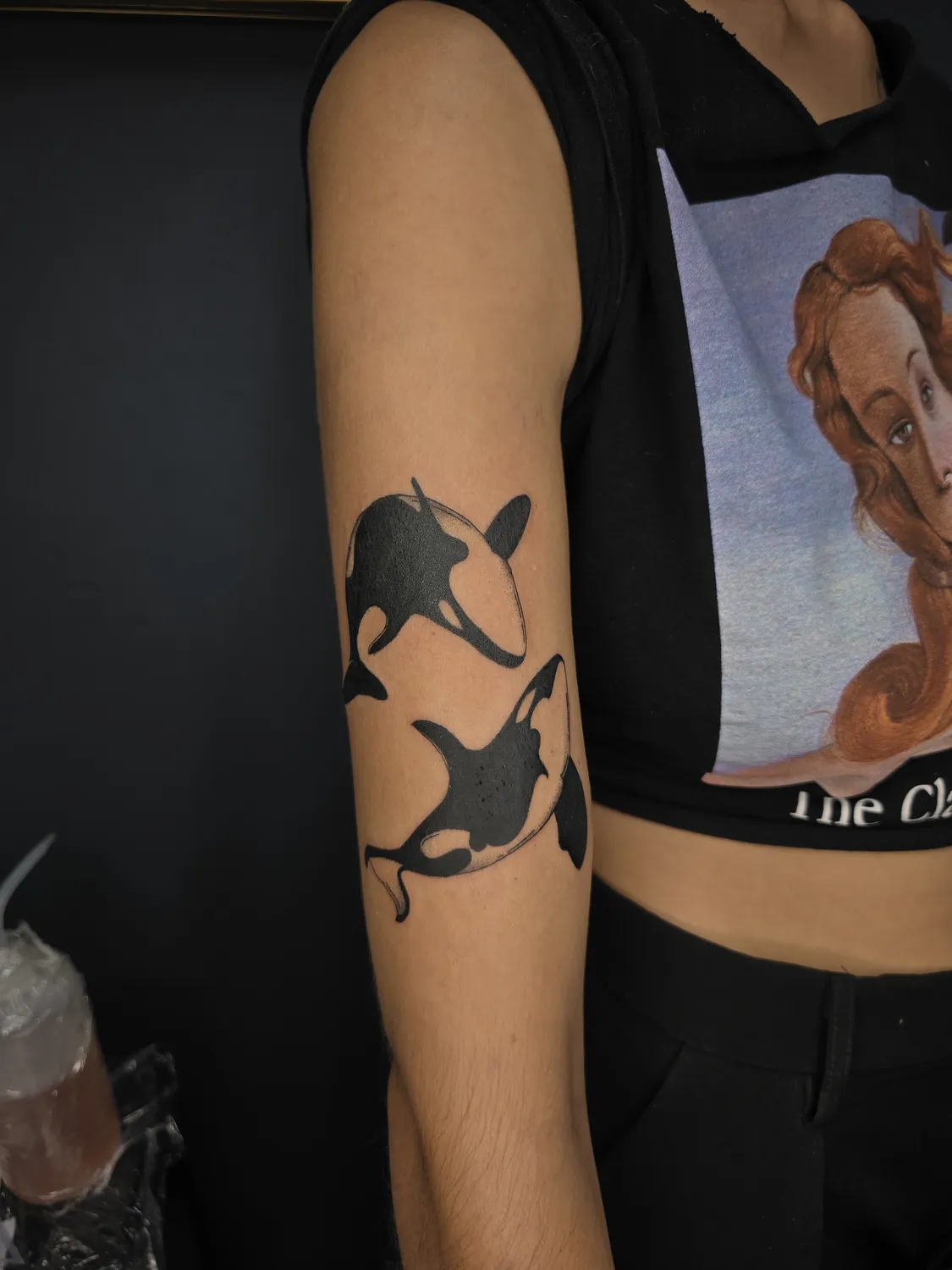 Tatuaje de estilo Blackwork
