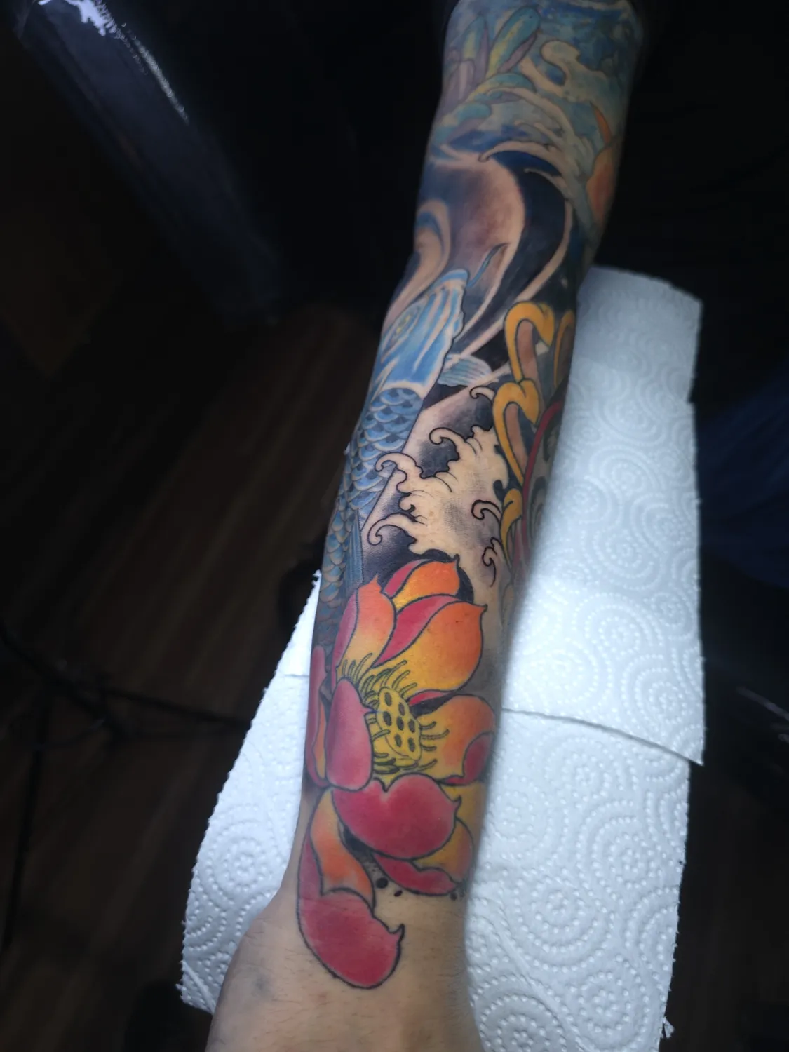 Tatuaje de estilo Color