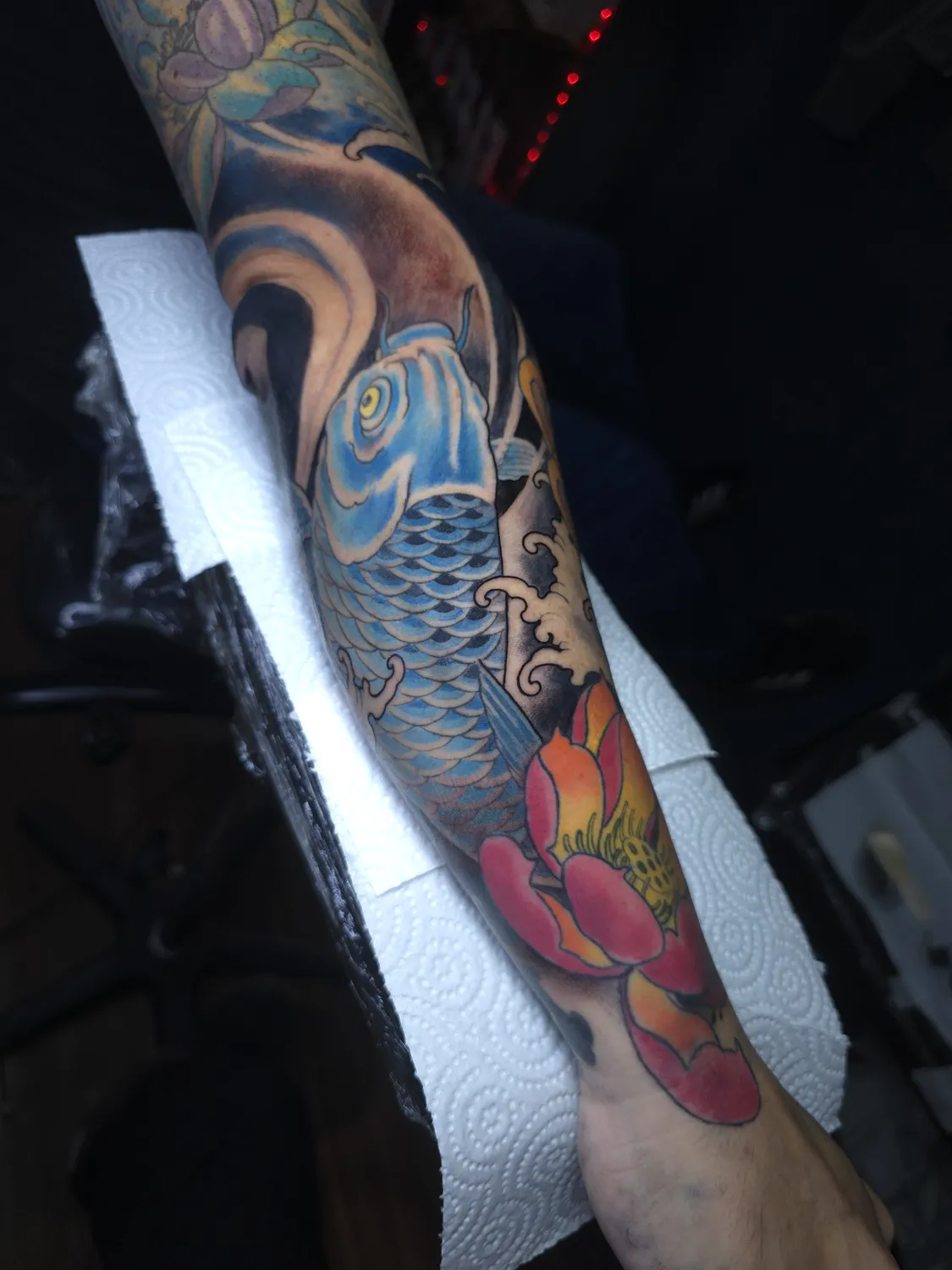 Tatuaje de estilo Color
