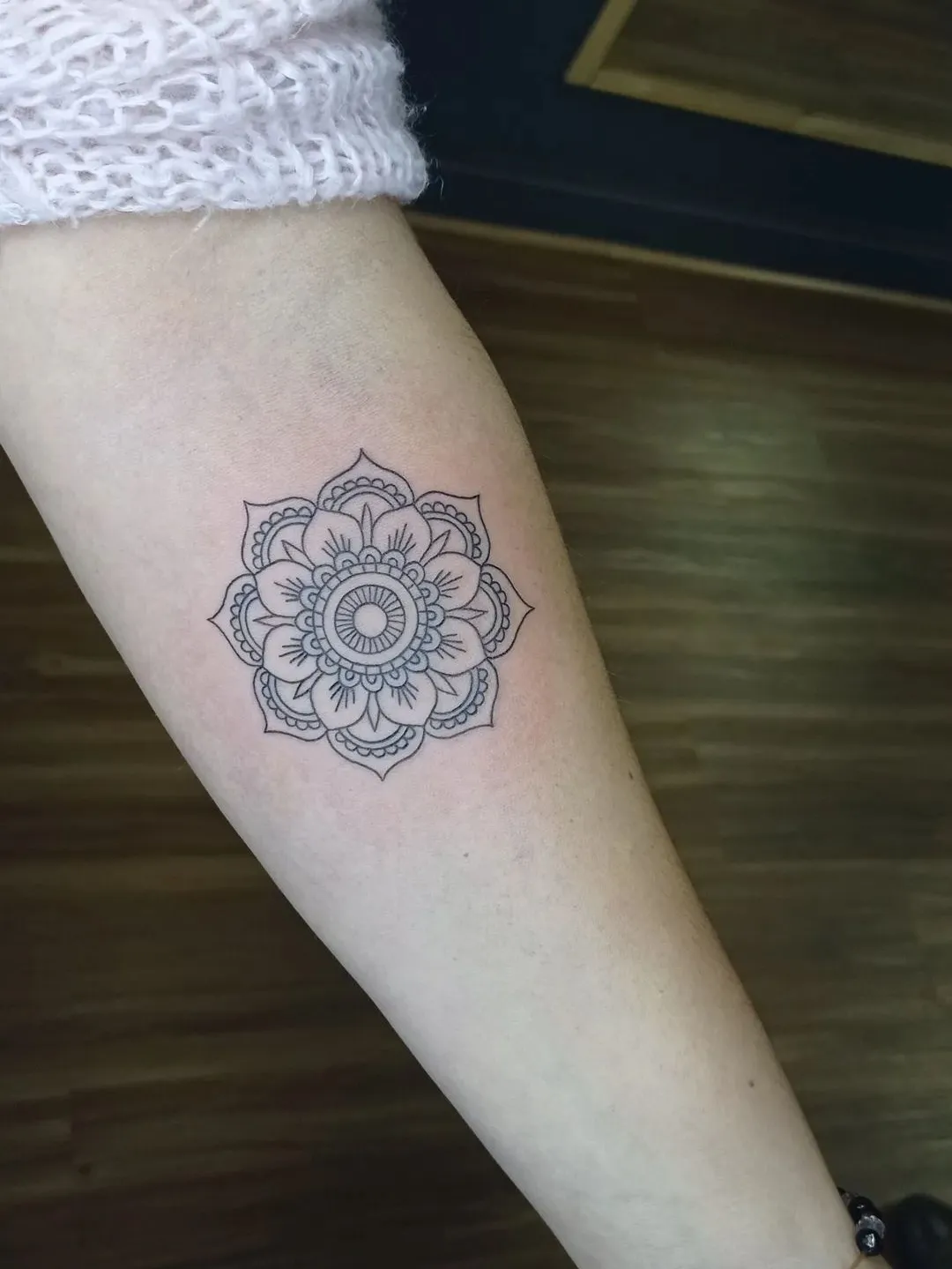 Tatuaje de estilo Fine Line