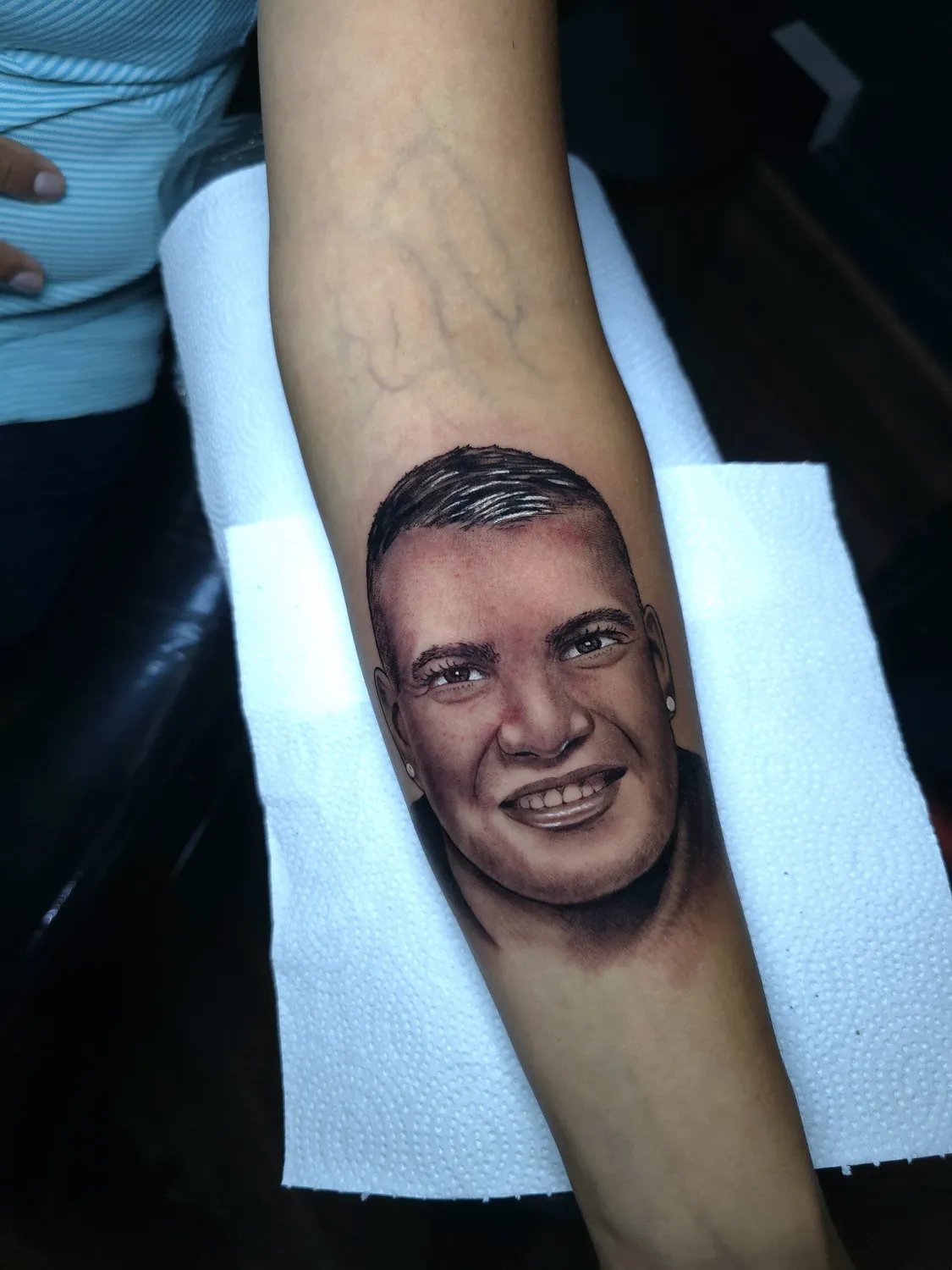 Tatuaje de estilo Retrato